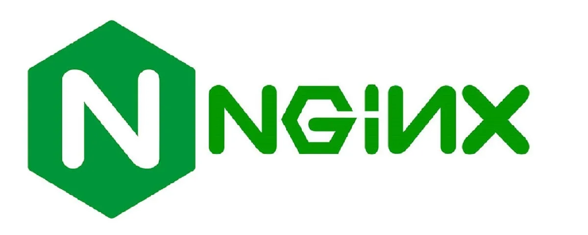 NGINX logo: a green hexagon with a white N, next to the wordmark