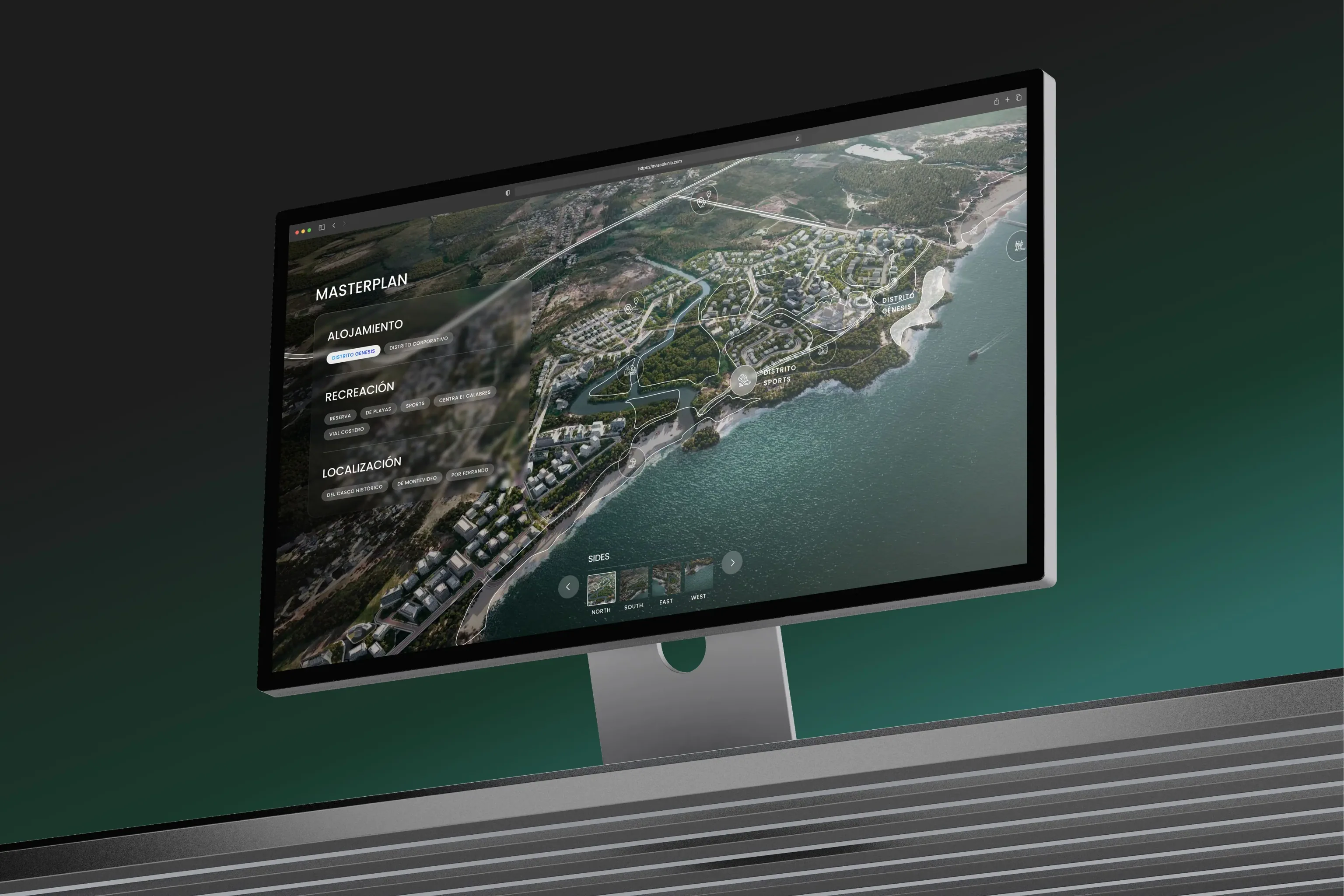 Mascolonia smart-city render